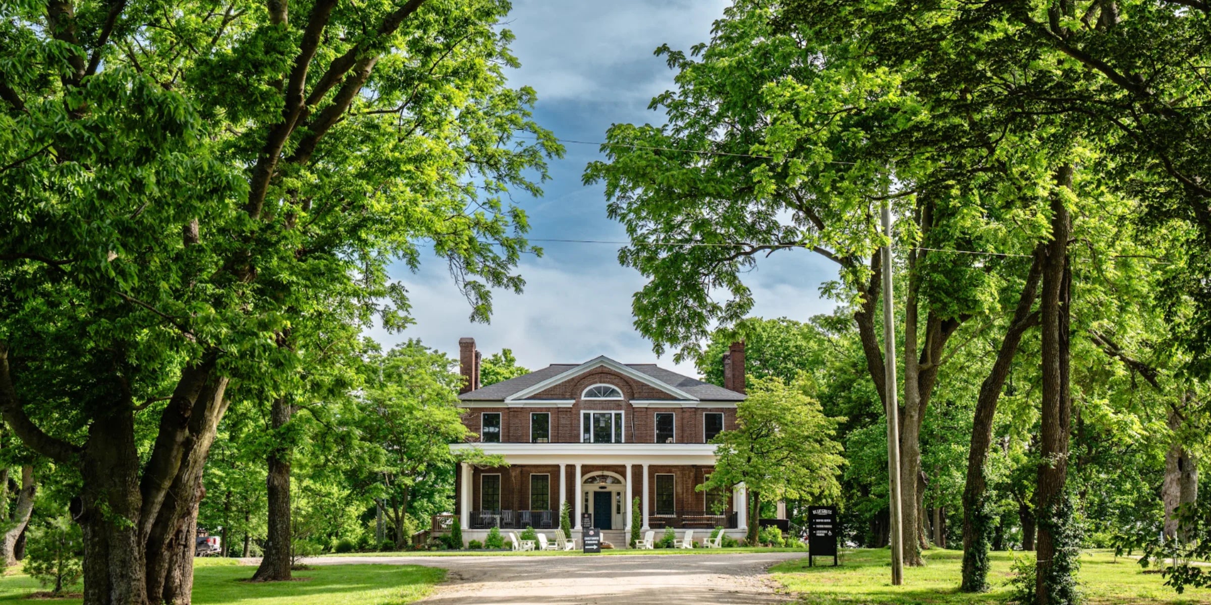 Elkwood Farm, home of Bluegrass Distillers in Midway, Kentucky